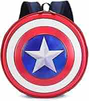 キャプテン・アメリカ シールド リュック Amazon.co.jp: リュック アベンジャーズ キャプテンアメリカ 盾