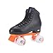 NVGSHO Roller Skate Shoes for Girls and Boys, Double Row Roller Skates with Light Up Wheels, Suitable for Beginners Among Teenagers, Best Gift Choice, with Bags.,Black,Men's US6