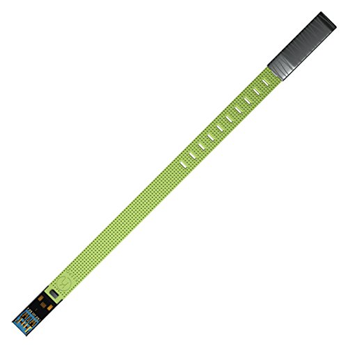 Stockage USB bracelet 16 GB Keepo vert citron satiné