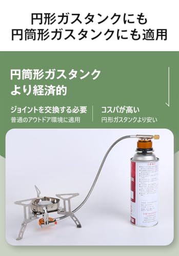 lalarimi 【六角形防風キャンプストーブ】 分離式バーナー の商品画像 7