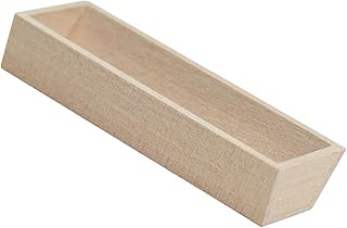 Didiseaon Caixa De Janela Para Casa De Bonecas Mini Vaso De Flores Modelo De Plantador De Madeira Casa De Bonecas Mini Vaso Plantador De Jardim Micro Paisagem Decoração Para Casa De Bonecas