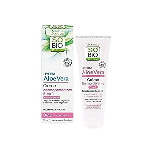 SO'BIO ETIC Crema DERMOPROTECTORA 5en1 50ml. Bio, Negro, Estandar Cover