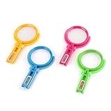 Foldable Cartoon Magnifier Kids Stationery Scientific Exploration Toys Handheld Magnifying Glass