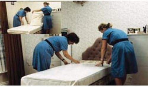 Dri-Tech Bed Protection Range - 100% Waterproof, Fire Retardant, and Easy to Clean - Ideal for Home, Hospital, and Nursing Homes - Pillow Case Cover - Pack of 2