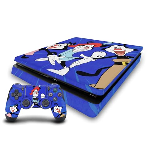 Skin vinyle Animaniacs pour console PS4 Slim et manette de jeu