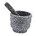 Alipis Mortaio per Aglio in Alimentare Design Ergonomico Aspetto Pietra Utensile Pratico e Sicuro per Cucina Domestica immagine