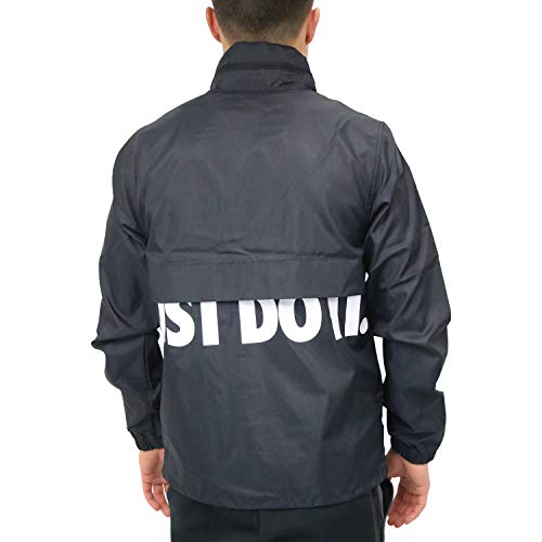Nike Sportswear JDI Men's Hooded Woven Jacket (Black, Medium)