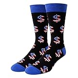 HAPPYPOP Dollars Socks, Money Socks for Men, 100 dollar Gifts, Money Gift, Cash Gifts