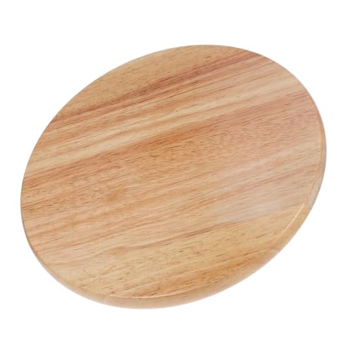 Luxshiny Asiento Taburete Repuesto Madera Maciza Redondo 35 CM Superficie Ergonómica Alta Capacidad Carga para Restaurantes y Cafeterías
