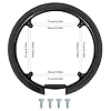 2 PCS Chaine Couvercle Velo, Vélo Chaîne Roue De La Garde Protection Chaine VTT du Pignon De Roue Protege Pedalier VTT Couvercle De Pignon De Manivelle De Vélo De Roue À Chaîne pour 42 44 Dents #1