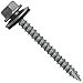#14 Metal ROOFING SCREWS: (250) Screws x 2-1/2" GALVANIZED/ZINC Hex Head Sheet Metal Roof Screw. Self starting/tapping metal to wood, sheet metal siding screws. EPDM washer. For corrugated roofing