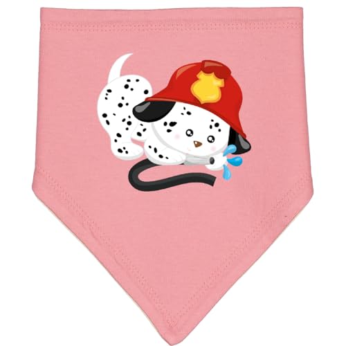 inktastic Fireman Dog, Firefighter, Dalmatian, Cute Dog, Puppy Baby Bandana Bib