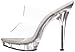 Pleaser Women's Lip-102 Sandal,Clear/Clear,7 M US