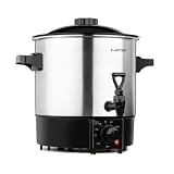 Klarstein Biggie Eco - Olla para mermeladas y dispensador de bebidas, incluye rejilla