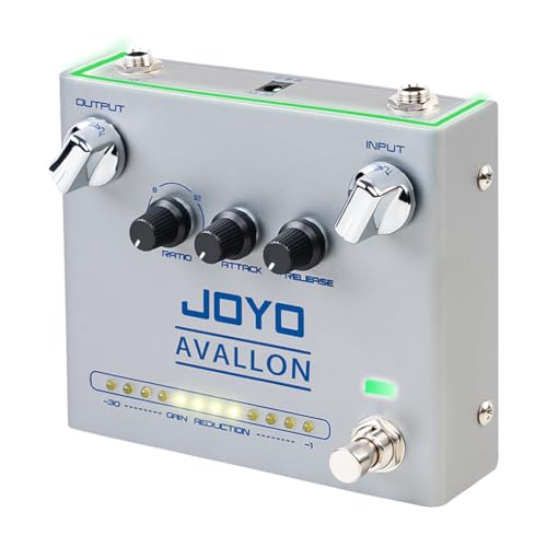 JOYO Kompressor-Effektpedal mit präzisen, unabhängig einstellbaren Kompressionsknöpfen für...