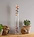 Galileo Glass Thermometer | 20-Inches Tall | Law of Physics | Indoor Room Temperature for Home House Office Desk Counter Tabletop | Holiday Gift Present