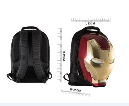 Amazon.co.jp: アイアンマンヘルメットクール3d Moulded LED Eyeバック