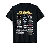 Kids Today Will Never Know the Struggle Nostalgic Retro Tech T-Shirt