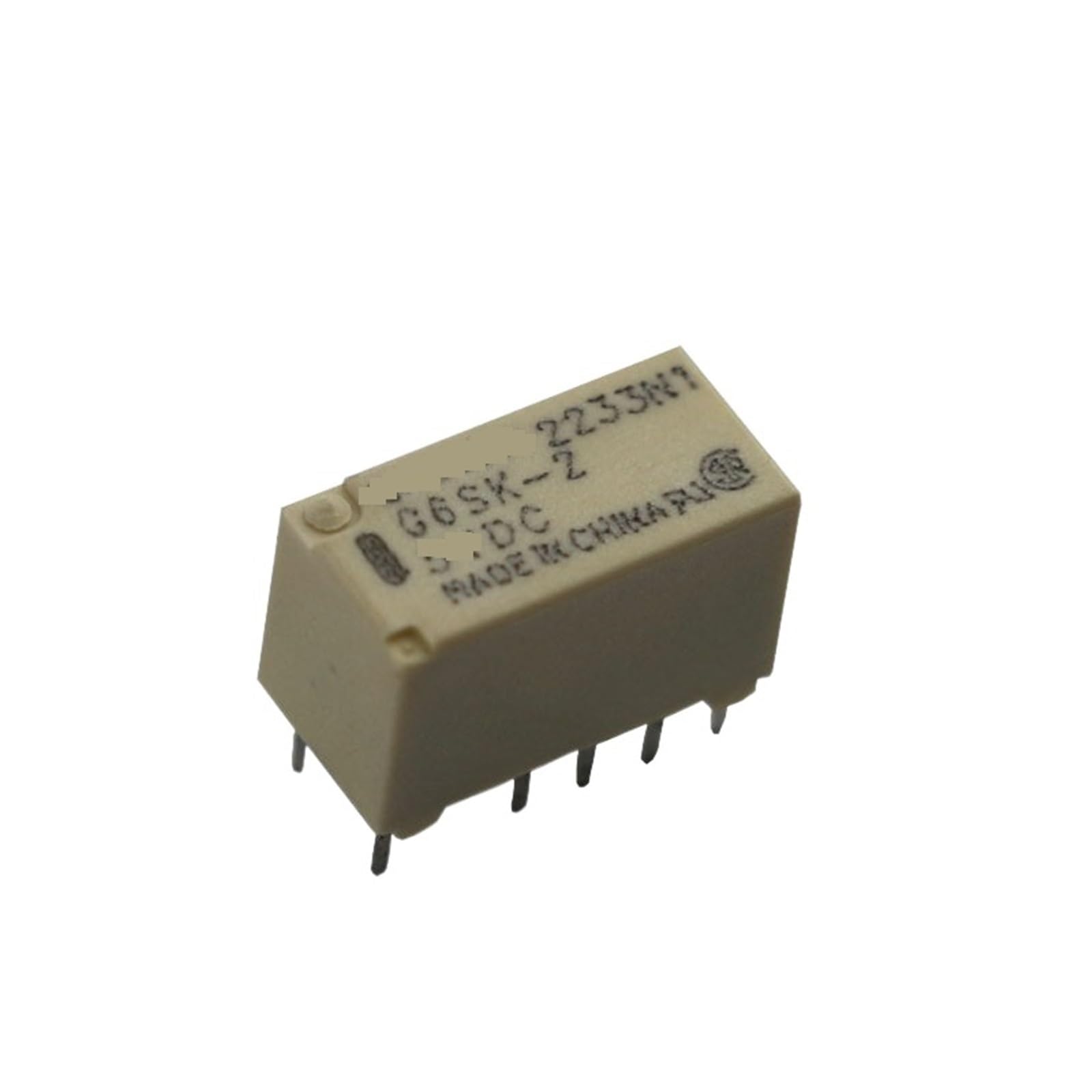 Relé electromecánico G6SK-2 DC24V componente de conmutación DPDT miniatura 2