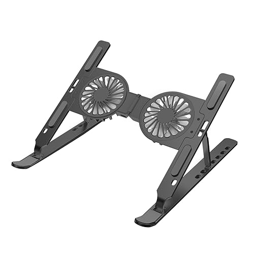 Support ordinateur portable ventilateur refroidissement RVB Morain pliable réglable