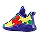 Kids Autism Awareness Running Shoes Boys Girls Fashion Walking Tennis Sneakers Jigsaw Puzzle Blue Little Kid 13