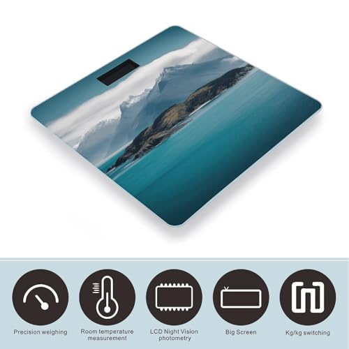 Báscula digital Islands and Mountain para baño miniatura 3