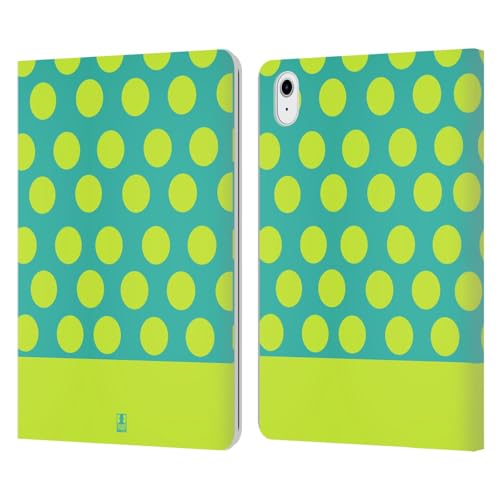 Funda iPad Air 2020 de cuero tipo libro con soporte magnético verde