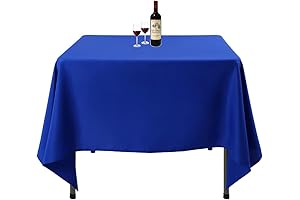 Square Tablecloth: 85x85 Royal Blue