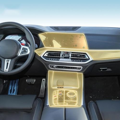 Film PPF anti-rayures intérieur BMW X5M F95 protection TPU totale