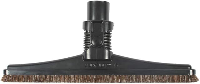 Sidewinder 35174 381mm (15 inch) Hard Floor Brush with Natural Fill 38mm (1.5 inch) Compatible with Backpack and Commercial Vacuums such as Numatic, VacMaster, Makita, Karcher and More