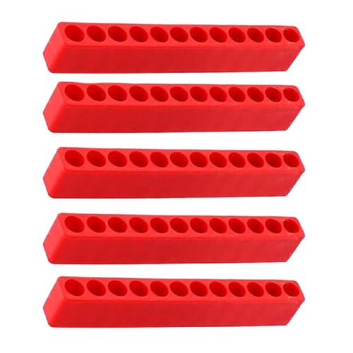 Uadme Bit Aufbewahrung, 5 Stück 12 Löcher Bit Organizer...