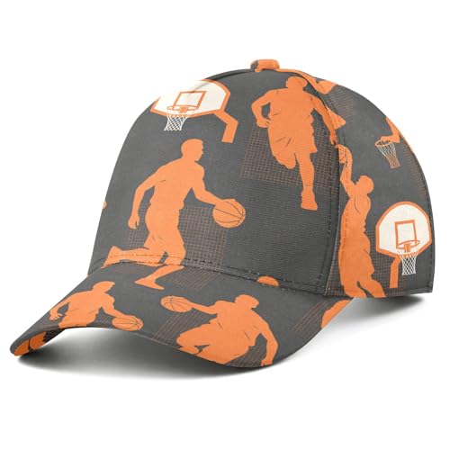 sanluoli Unisex (palabra clave) (prop1) (longword) (Scenario), Funny Jungle Zebra Green, Baloncesto deportivo naranja, talla �nica