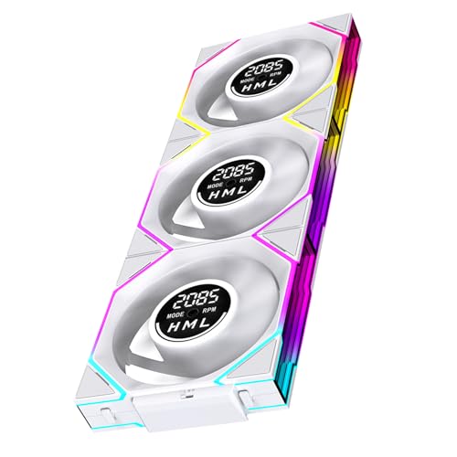 Ventilateur de boîtier de 120 mm Jungle Leopard JM V4 ARGB CPU pour boîtier PC gaming
