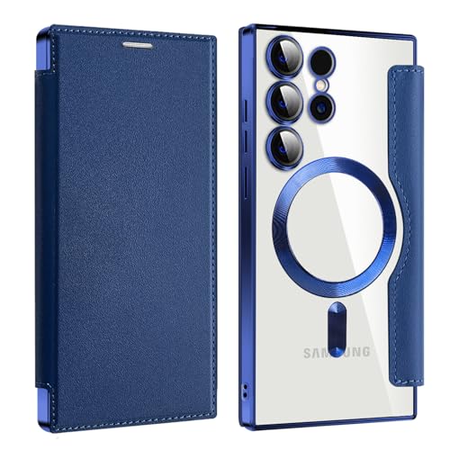 Coque Samsung S23 Plus Magsafe antichoc anti-jaunissement avec fente carte bleue