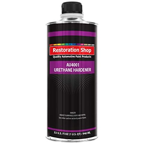 Restoration Shop AU4001 Urethane Hardener 1 Quart Can - Use AU Series Acylic Urethane Paint Colors Cover