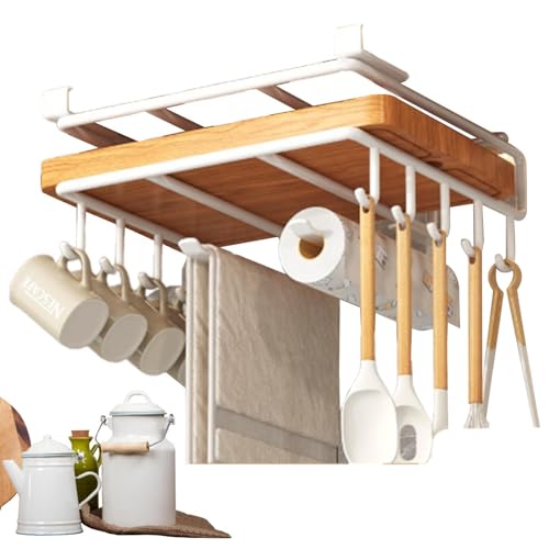 Toallero de cocina multiusos para organizar encimeras y salas de estar 6