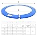 wocarks Trampoline Pad, 10ft 12ft 14ft 15ft 16ft Trampoline Replacement Safety Pad, Waterproof and Tear-Resistant Safety Spring Cover Round Frame Pad (Blue, 15FT)