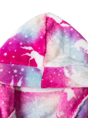 Boys Girls Cartoon Hooded Bathrobe Toddler Kids Robe Pajamas Sleepwear Pack of 24