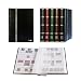 Prophila Lighthouse stockbook Stamp Album (New) 60 White Sides, Black Cover