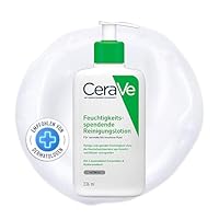CeraVe Feuchtigkeitsspendendes Reinigungsmittel, für normale bis trockene Haut, 236 ml