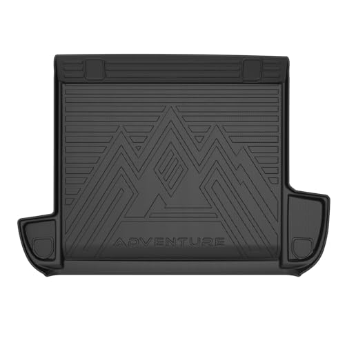 Mixsuper Cargo Liner for Toyota 4Runner 2010-2024 5 Seater (No 3rd Seat or No Sliding Cargo Deck) Trunk Mat for 4Runner Accessories Cargo Mat Rear Trunk Liner Black
