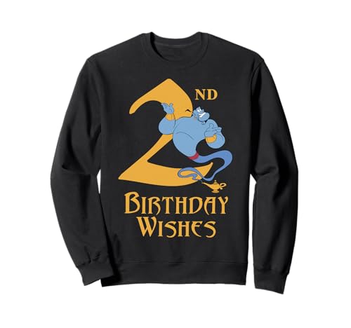 Sweatshirt Disney Aladdin Genie anti-irritation pour peau sensible enfant 2 ans