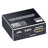 ELEVIEW HDMI 音声分離器 4K(60Hz)/1080p(120Hz)・HDCP2.2対応 (光デジタル SPDIF 3.5mmステレオミニ) PS5/PS4pro/Nintendo Switch/Fire TVなどに適用 HDMI2.0 デジタルオーディ分離器 HDMIアダプター EHD-806N