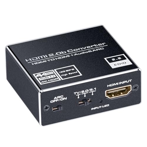 ELEVIEW HDMI  4K(60Hz)/1080p(120Hz)EHDCP2.2Ή (fW^ SPDIF 3.5mmXeI~j) PS5/PS4pro/Nintendo Switch/Fire TVȂǂɓKp HDMI2.0 fW^
