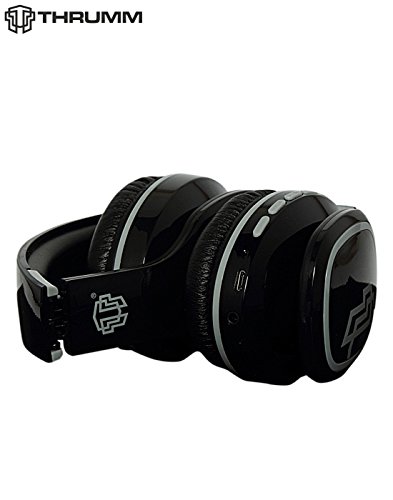 Image of Thrumm Rumble Bluetooth Over-The-Head Headphone (Black)