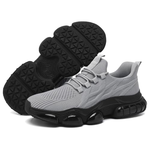 Image of Men Running Shoes Men's Tennis Shoes Lightweight Breathable Fashion Sneakers Non Slip Workout Gym Shoes for Running