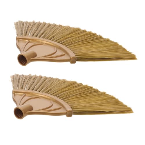 FOMIYES Pcs Small Broom Head Replacement for Household Brooms Plastic Sweeper Head for Kitchen Cleaning