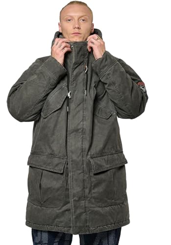 Kaporal - Parka Noire Homme - Bruno - XL - Noir