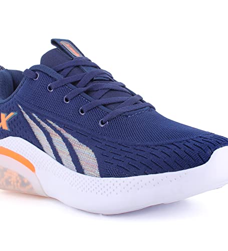 Image of Sparx Mens SM 721 | Enhanced Durability & Soft Cushion | Blue Running Shoe - 9 UK (SM 721)