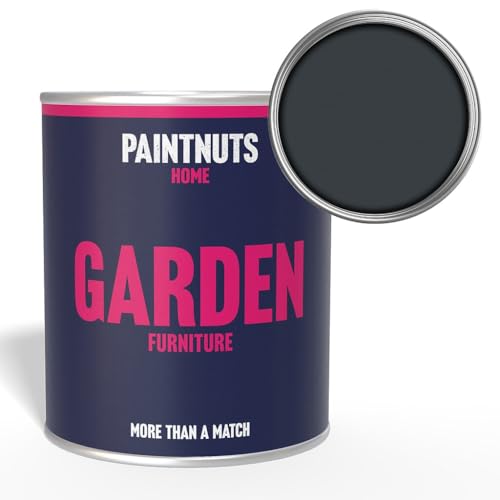 Paintnuts Garden Furniture Paint - RAL-7016 - ANTHRACITE GREY Matt 250ml Tin